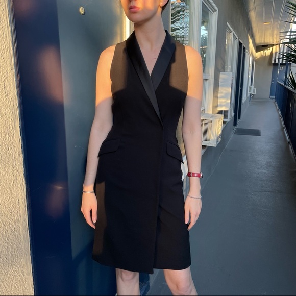 NWT HM PREMIUM DRESS BLAZER DRESS VEST - Picture 4 of 6